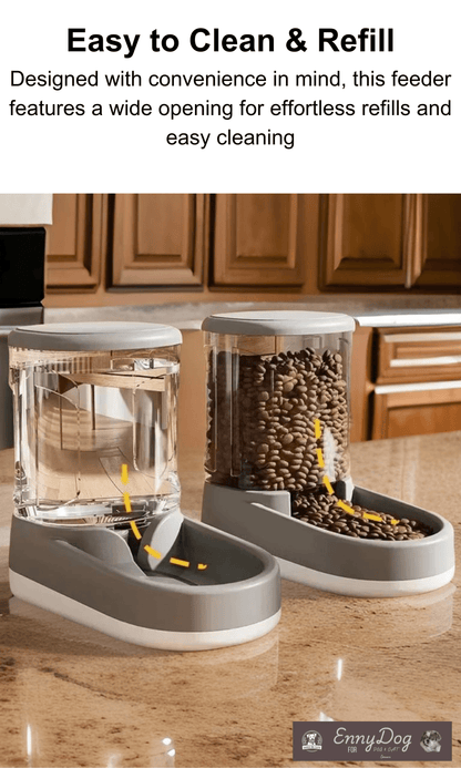 Premium Food & Water Dispenser