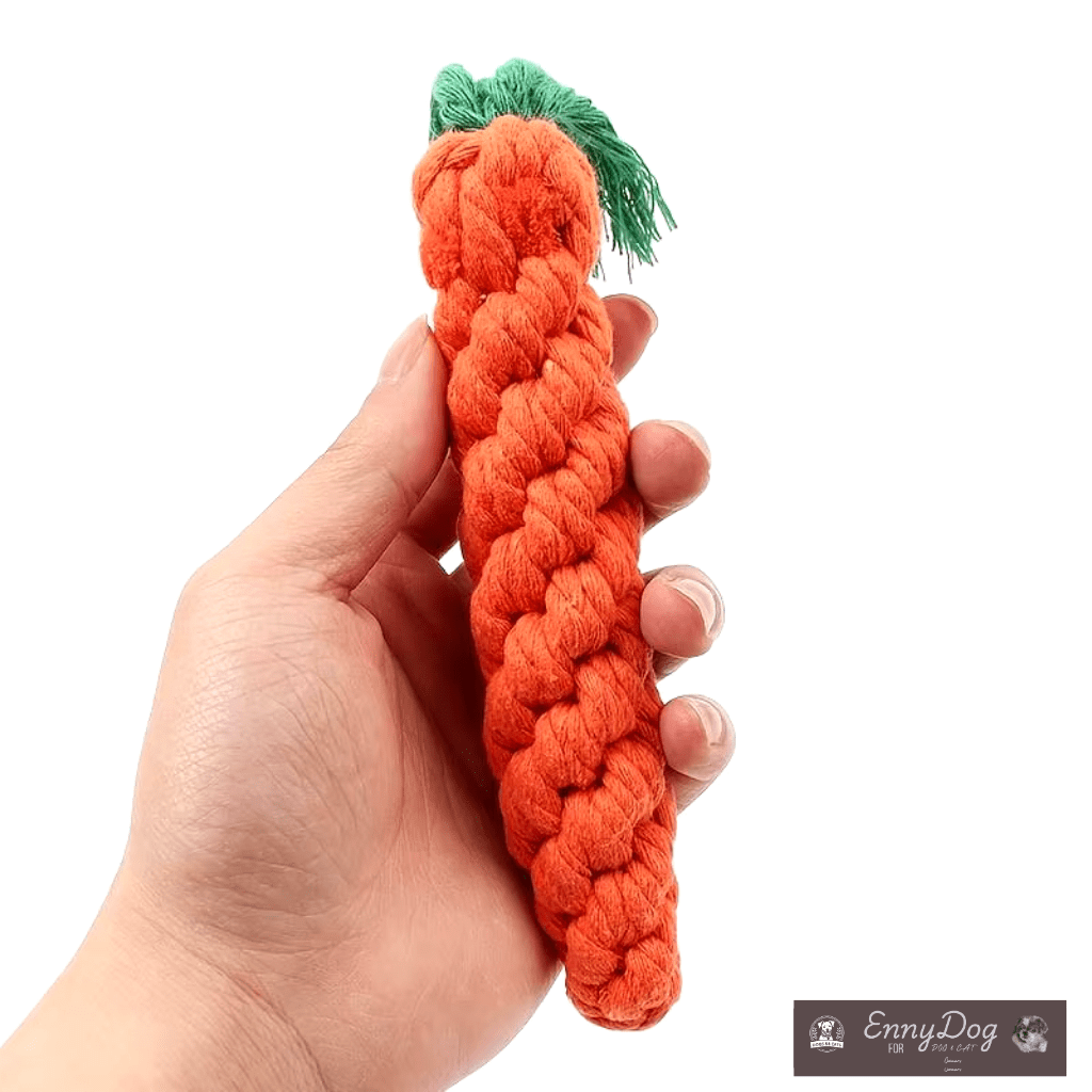 Carrot Cruncher - Durable Knot Toy