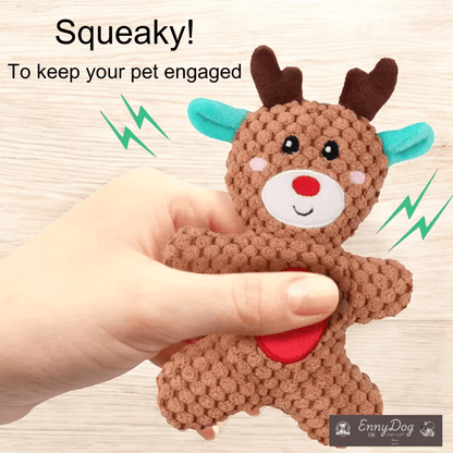 Holiday Paws - Plushy Squeak Toy!